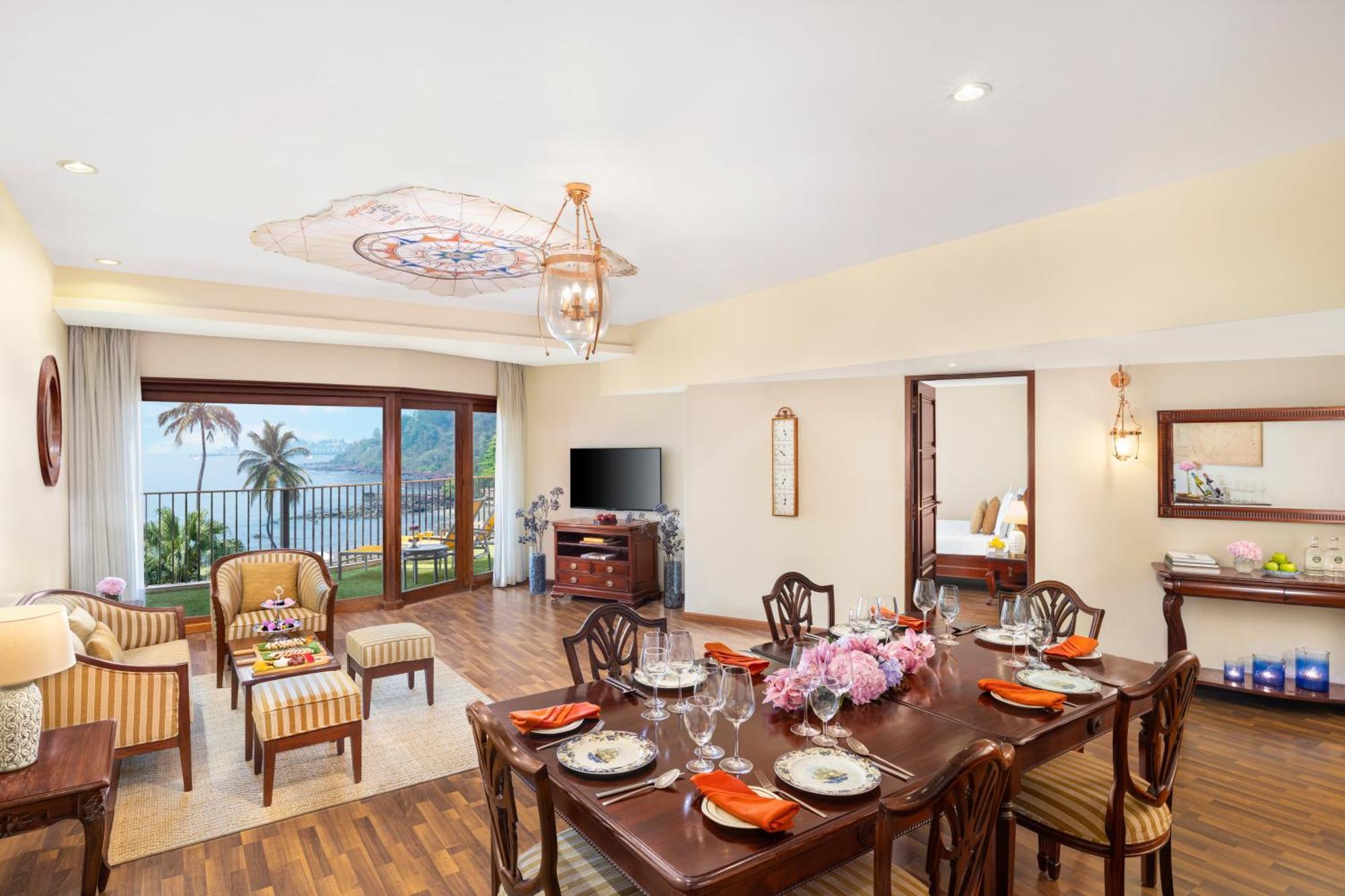 Taj Cidade De Goa Heritage, Goa Santa Cruz Esterno foto A suite at the resort